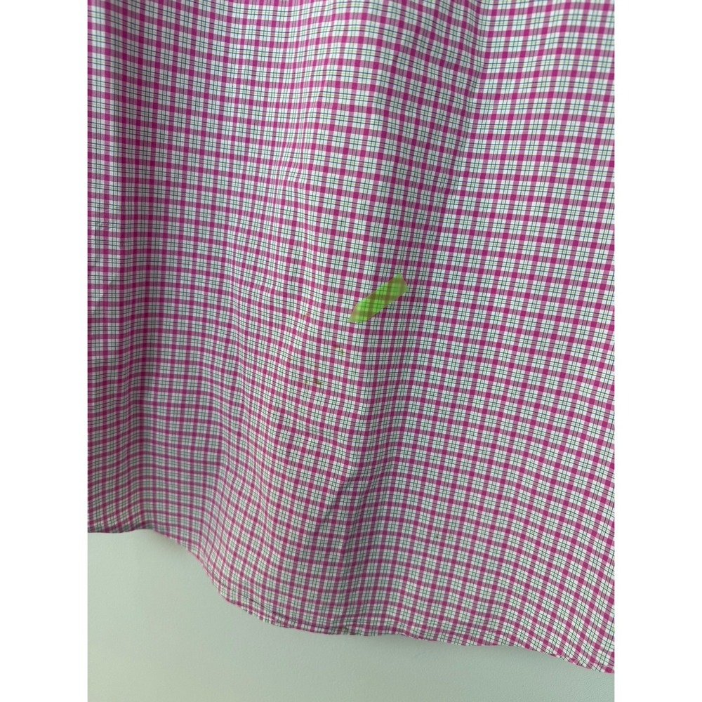 READ Ralph Lauren Mens Pony Pink Plaid Button Down Shirt Long Sleeve Top M - Picture 5 of 15